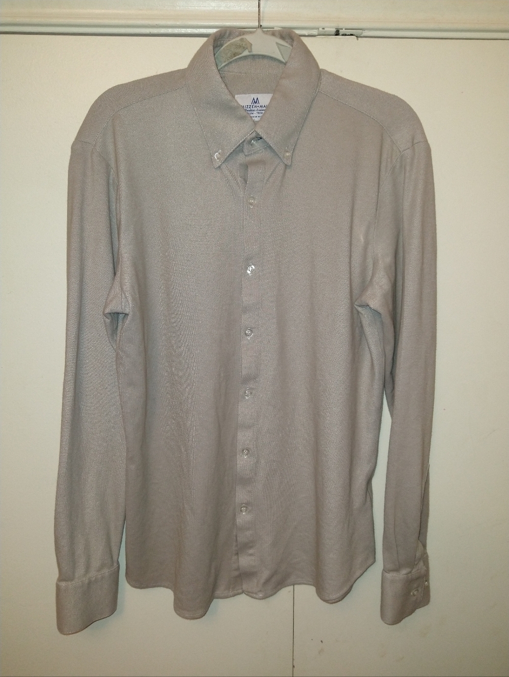 Mizzen & Main Tradition Evolved Long Sleeve Button Down Shirt Men's sz Medium.